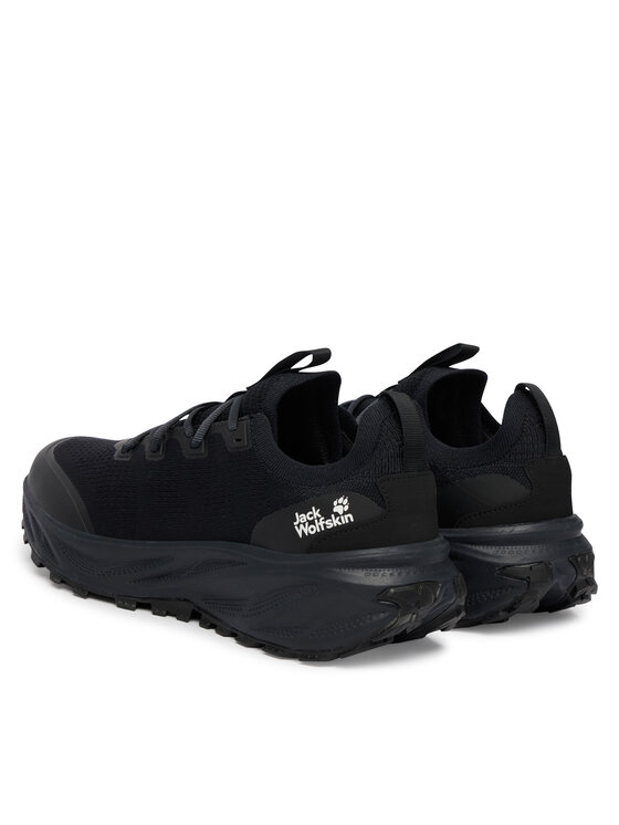 Jack Wolfskin Jack Wolfskin Παπούτσια πεζοπορίας Ps Trail Knit Low A65583 Μαύρο