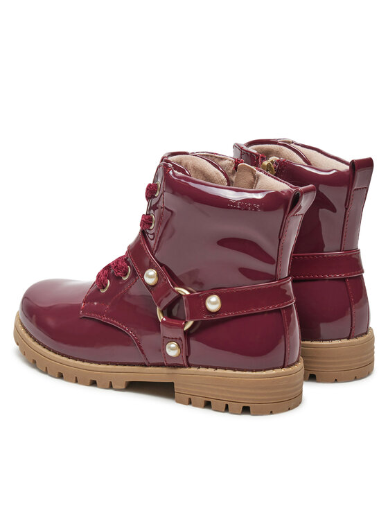 Mayoral Mayoral Schnürstiefeletten 46479 Dunkelrot