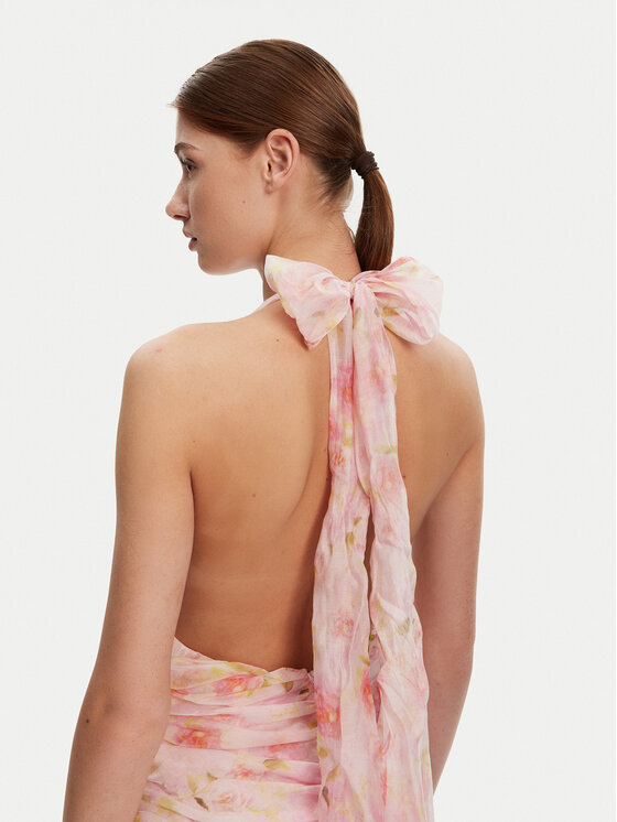 BARDOT BARDOT Cocktail obleka 59705DB2 Roza Regular Fit