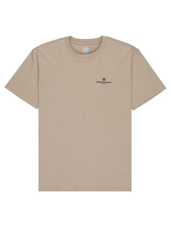 Element Element T-Shirt Bigfoot Walking ELYZT00584 Μπεζ Regular Fit
