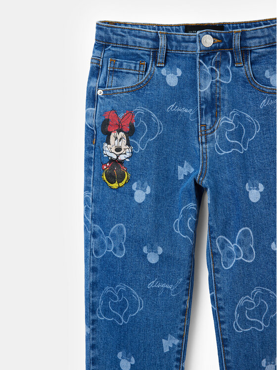 Desigual Desigual Jeans hlače 23WGDD07 Modra Regular Fit