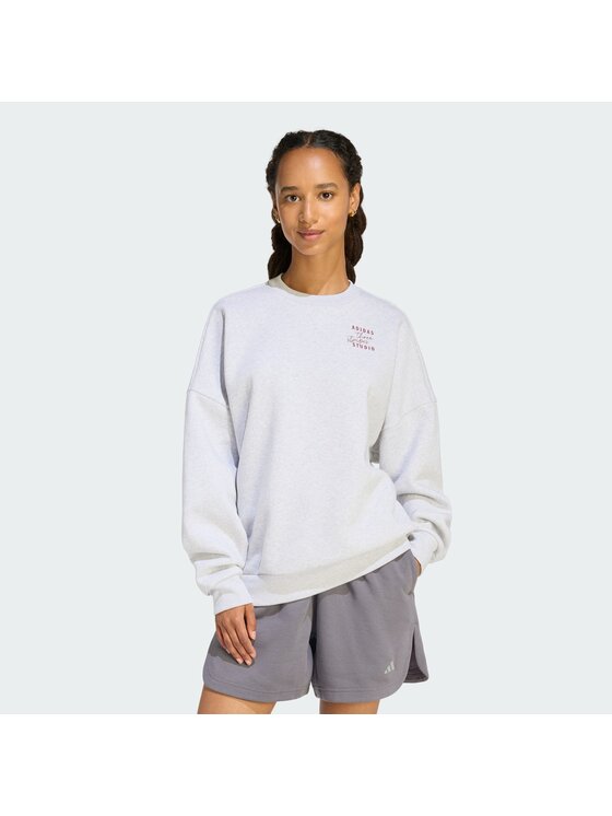 adidas adidas Bluza 158231 Szary Loose Fit