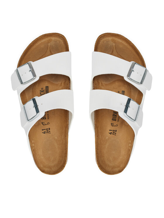 Birkenstock Birkenstock Klapki Arizona Sl Bf 1018220 Biały