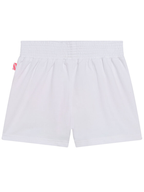 Billieblush Billieblush Szorty materiałowe U14491/10B Biały Regular Fit