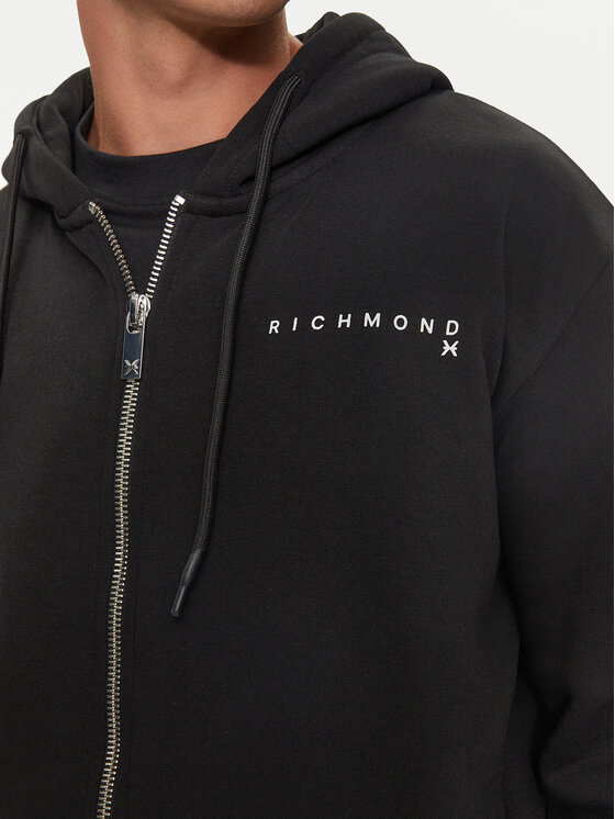 Richmond X Richmond X Μπλούζα Claretti UMA24147FE Μαύρο Regular Fit