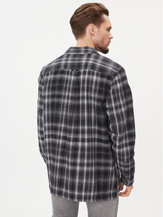 Calvin Klein Jeans Calvin Klein Jeans Риза J30J323967 Сив Regular Fit