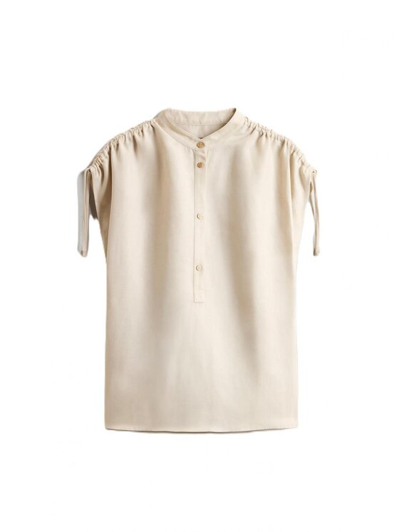 Woolrich Woolrich Μπλουζάκι cfwwsi0215frut3043-8867 Μπεζ Regular Fit