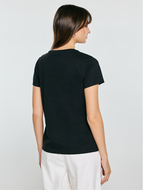 BIG STAR BIG STAR T-Shirt RATTA Czarny Basic Fit