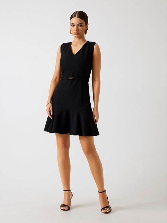 Marciano Guess Marciano Guess Každodenní šaty 178377 Černá Classic Fit