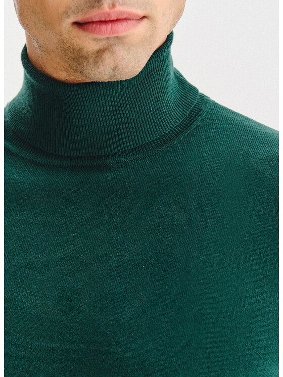 Pako Lorente Pako Lorente Sweter P25WB-2X-025 Zielony Classic Fit