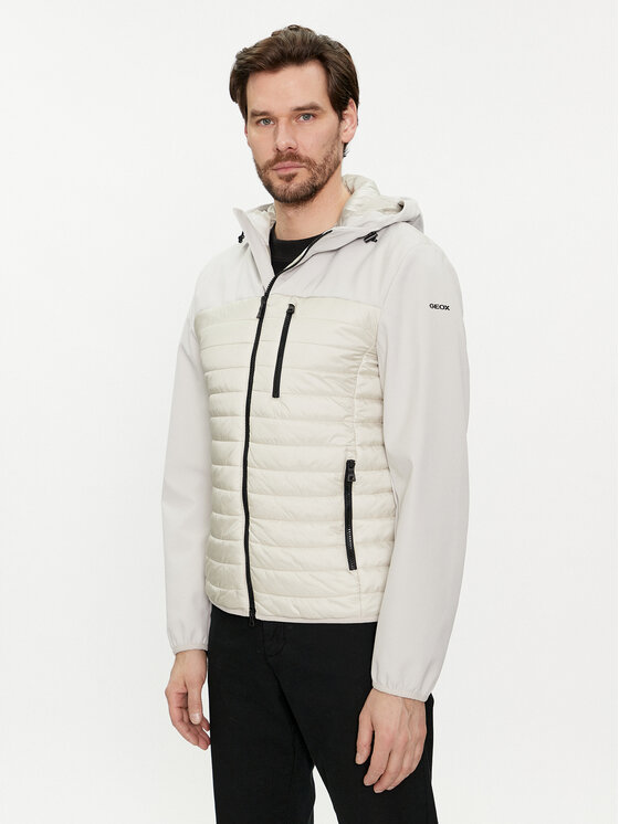 Geox Geacă Sapienza M4520K TC180 F1753 Negru Regular Fit