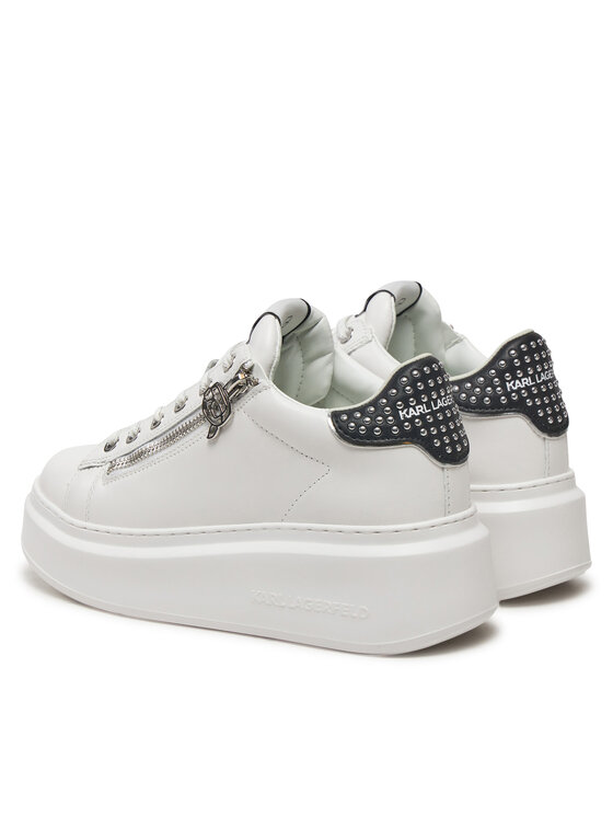 KARL LAGERFELD KARL LAGERFELD Sneakersy Ankapri KL63527 Biały