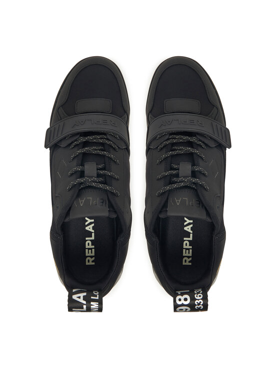 REPLAY REPLAY Sneakersy Field M 2.0 GMS8L .000.C0019L Czarny