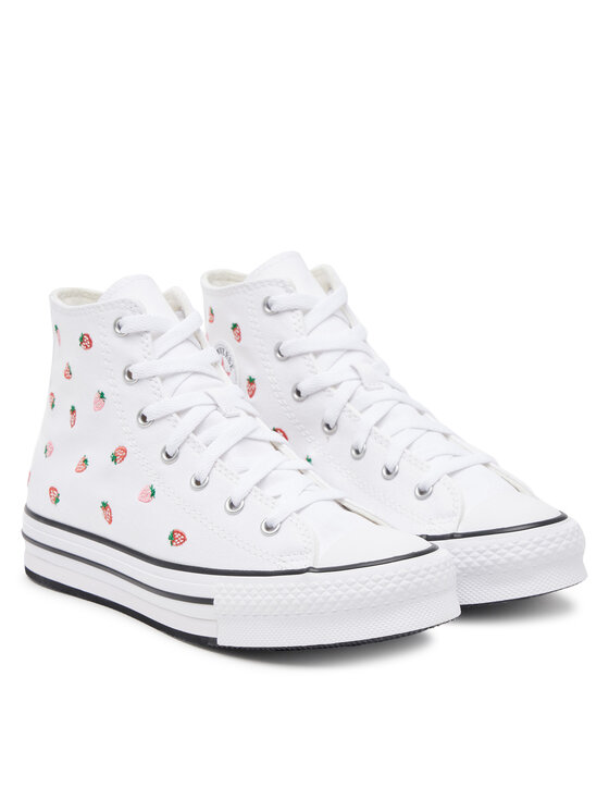 Converse Converse Plátěnky Chuck Taylor Eva Lift Platform A14925C Bílá