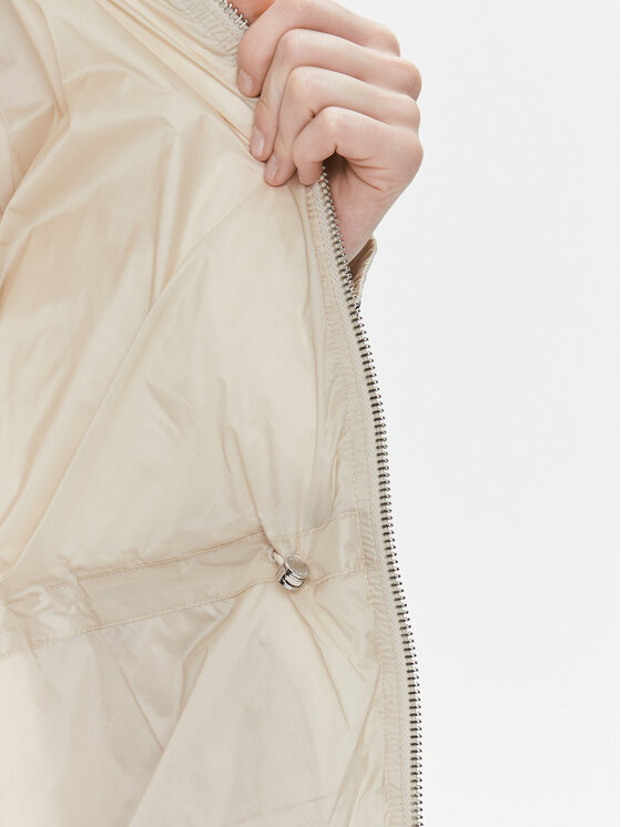 Tommy Hilfiger Tommy Hilfiger Vatovaná bunda WW0WW40093 Béžová Regular Fit