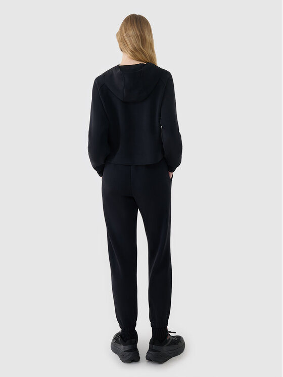 4F 4F Bluza COMMON GROUND Czarny Regular Fit