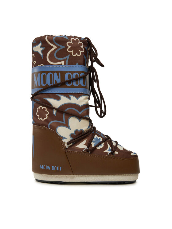 Moon Boot Stivali da neve Mb Icon Flower 80D1402940 Marrone, taglia : 39_41