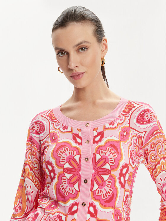 Luisa Spagnoli Luisa Spagnoli Ζακέτα Crostone 58242 Ροζ Regular Fit