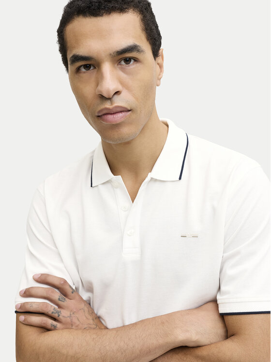 Jack & Jones Jack & Jones Polo majica Blualves 12274681 Écru Regular Fit