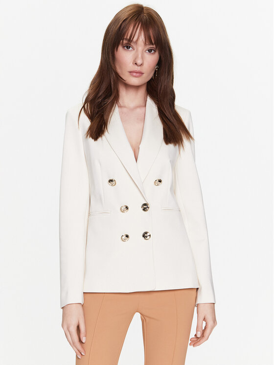 PINKO Pinko Sako Alexia 100256 A0IG Écru Regular Fit