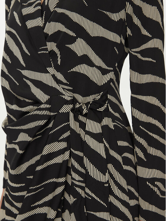 DKNY DKNY Sukienka koktajlowa DD4J6D32 Czarny Slim Fit