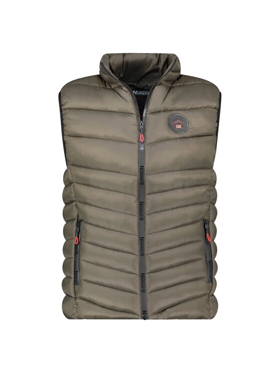 Geographical Norway Geographical Norway Kamizelka WY6178H/GN-Kaki Zielony Regular Fit