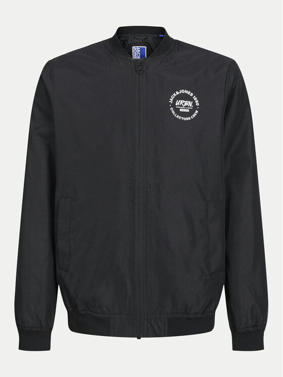 Jack&Jones Junior Jack&Jones Junior Bomber Zack 12269155 Crna Regular Fit