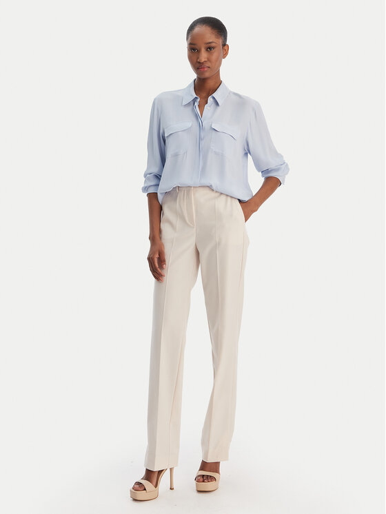 Marella Marella Риза Febe 2613111051 Светлосиньо Regular Fit