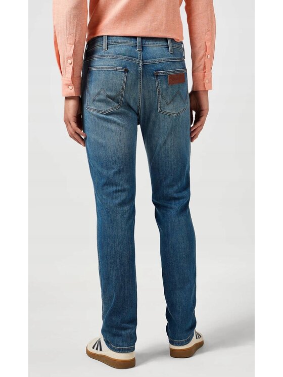 Wrangler Wrangler Jeansy Larston Niebieski Slim Fit