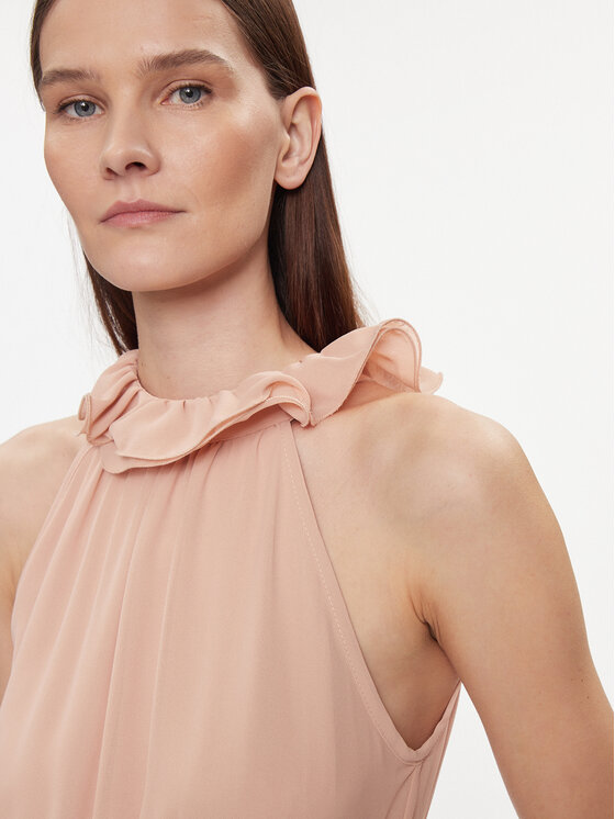 Kontatto Kontatto Rochie de seară SU301 Roz Regular Fit
