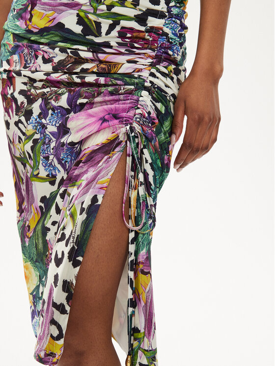 Just Cavalli Just Cavalli Každodenní šaty 76PAO939 Barevná Slim Fit