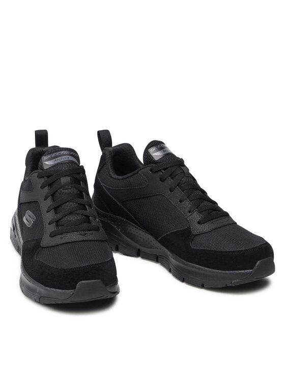 Skechers Skechers Sneakersy Servitica 232101/BBK Czarny