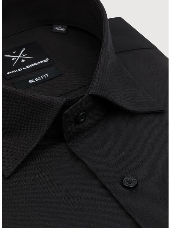 Pako Lorente Pako Lorente Koszula P000B-1X-051 Czarny Slim Fit
