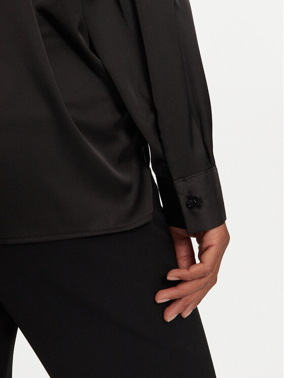 Imperial Imperial Košulja CJF4IDG Crna Loose Fit