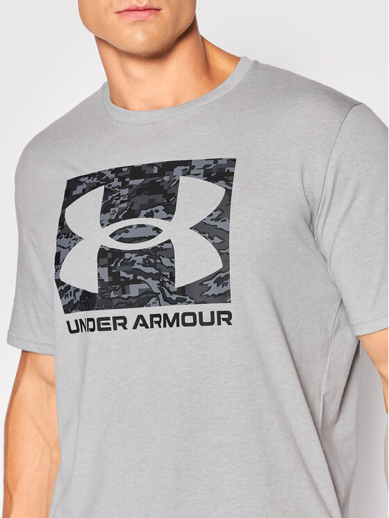 Under Armour Under Armour Marškinėliai Ua Abc 1361673 Pilka Relaxed Fit
