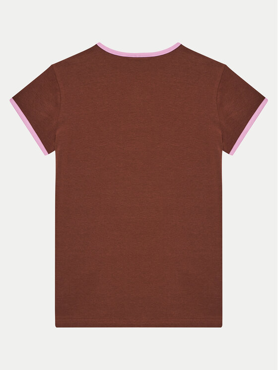 Coccodrillo Coccodrillo T-shirt WC4143201HGJ Smeđa Regular Fit
