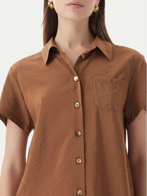 Marella Marella Košile Apice 2613111164 Hnědá Regular Fit