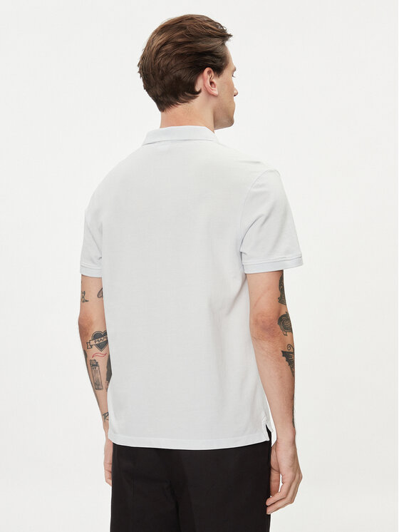 Pepe Jeans Pepe Jeans Тениска с яка и копчета New Oliver PM542099 Син Regular Fit