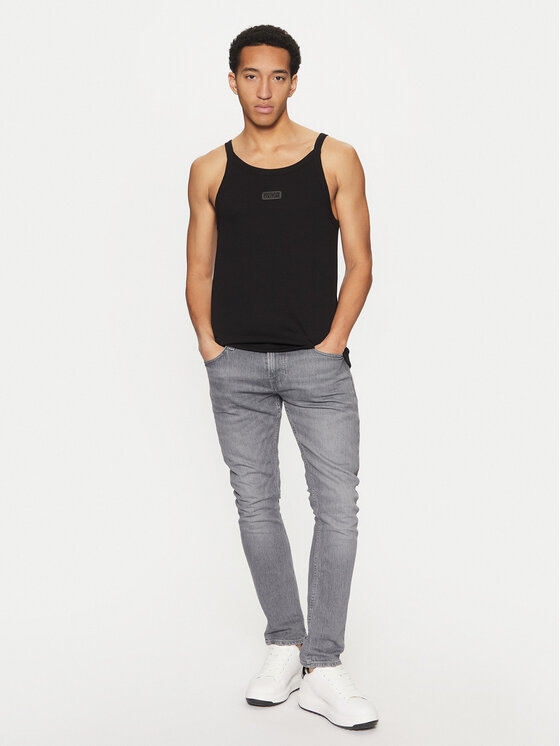 Versace Jeans Couture Versace Jeans Couture T-shirt 78GAH614 Crna Regular Fit