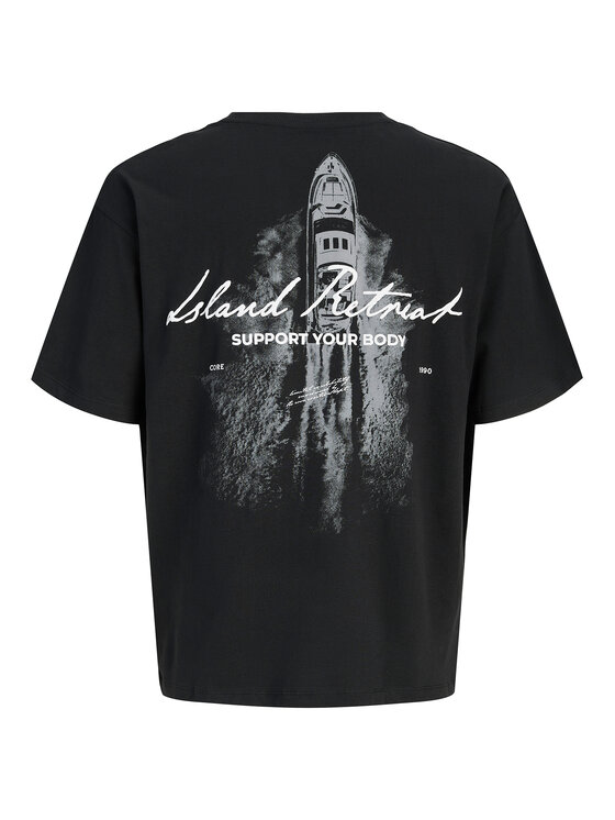Jack & Jones Jack & Jones T-Shirt Eterna 12295544 Schwarz Loose Fit