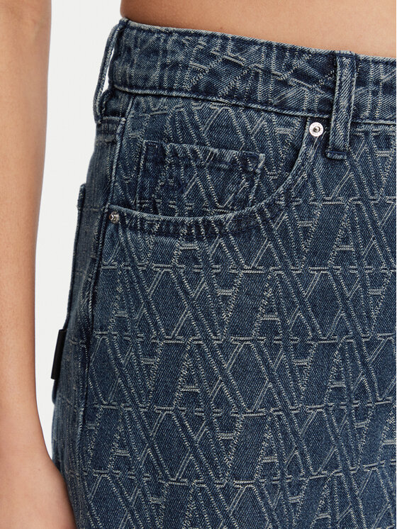 Armani Exchange Armani Exchange Teksad XW000100 AF12844 FB055 Sinine Relaxed Fit