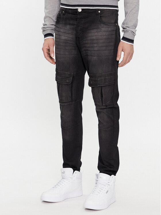 Brave Soul Blugi MJN-ADRIEN Gri Skinny Fit