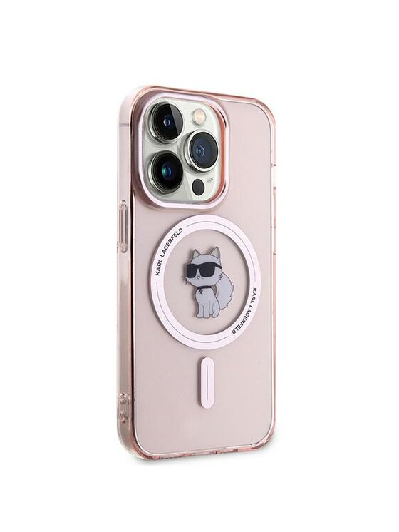 KARL LAGERFELD KARL LAGERFELD Etui na telefon Apple iPhone 14 Pro Różowy