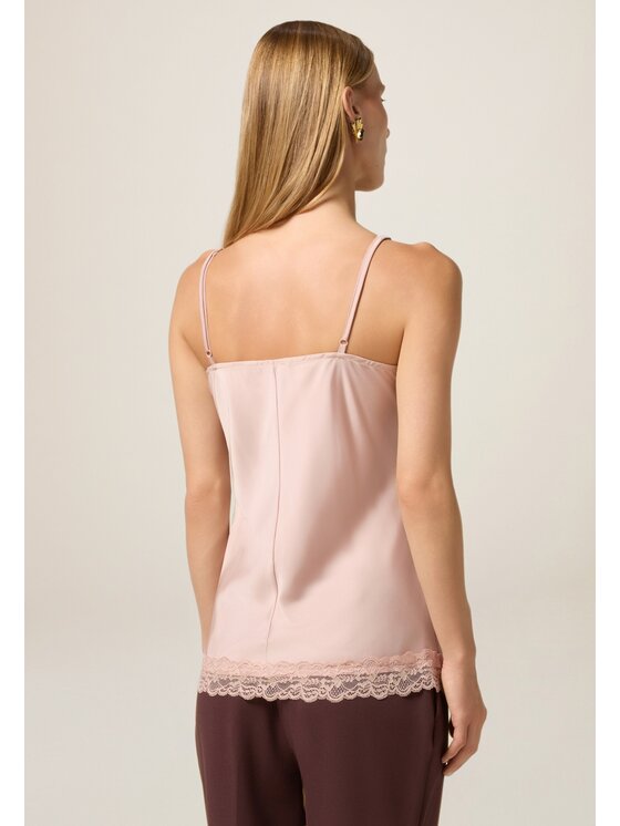 Oltre Oltre Blusa 2293J600670N006 Rosa Regular Fit