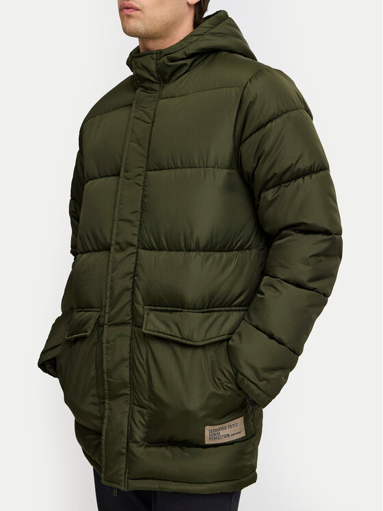 Blend Blend Kurtka zimowa 20717531 Zielony Regular Fit