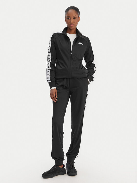 Kappa Kappa Džemperis ar kapuci Banda Wanniston 301PSC0 Melns Slim Fit