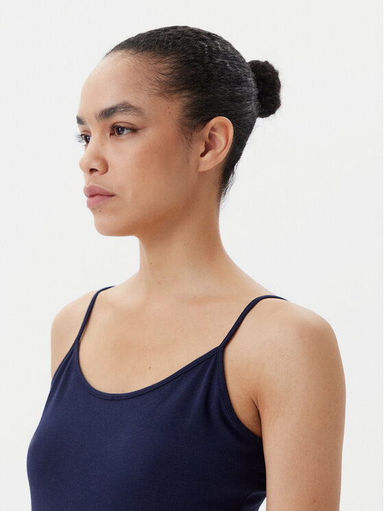 Gap Gap Felső 701570-04 Sötétkék Slim Fit