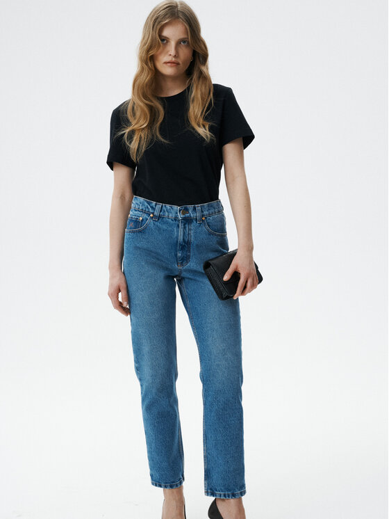 MARI PRETI MARI PRETI T-shirt Essenza Nero Regular Fit