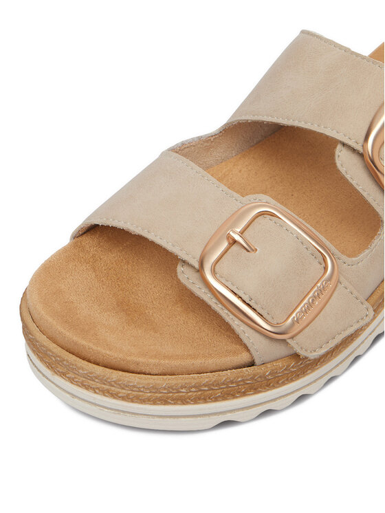 Remonte Remonte Pantoletten CEO-D0Q66-62 Hellbeige