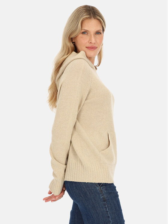 L’AF L’AF Sweter Pola Beżowy Regular Fit